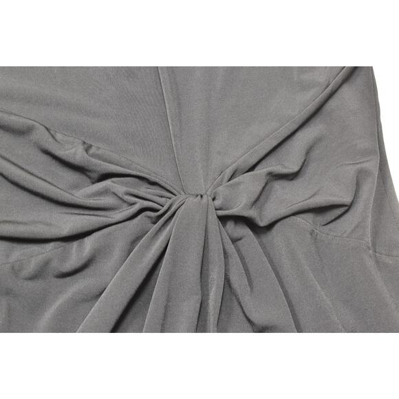 Michael Kors Women's Black Twisted Knot Halter Sheath Dress Plus Size XL NWT - Picture 4 of 8